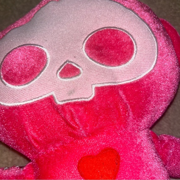 Rare Skelanimals hot pink Marcy Monkey plush stuff animal - Picture 4 of 6